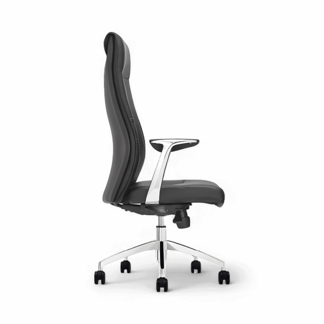 Apex Office Chair High Back Gray