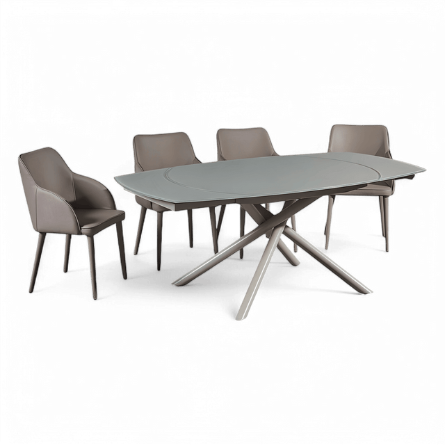 Astro Extendable Dining Table Gray