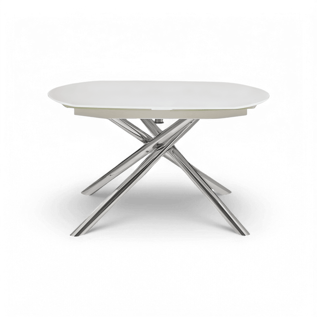 Astro Extendable Dining Table White