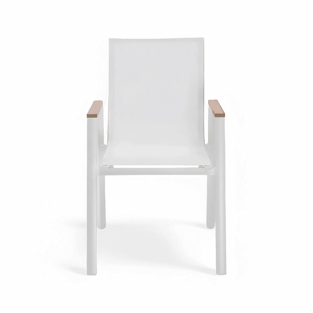 Aviana Outdoor Dining Chair White