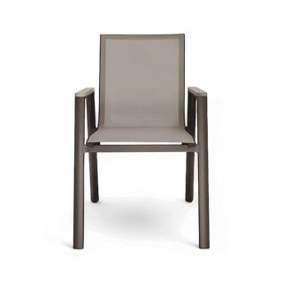 Aviana Outdoor Dining Chair Taupe