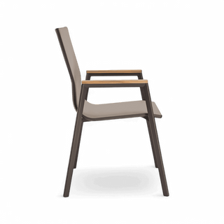 Aviana Outdoor Dining Chair Taupe