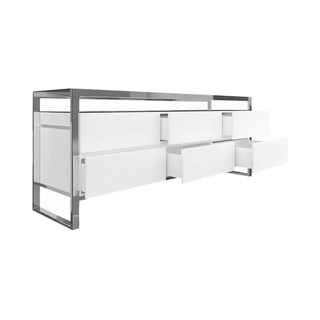 Bari Dresser White