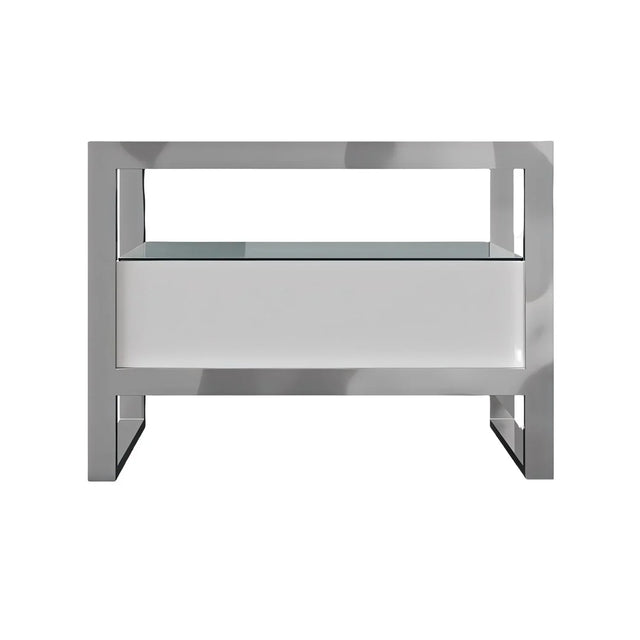 Bari Nightstand White