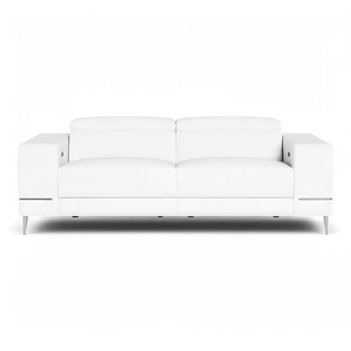 Bergamo Power Motion Sofa White
