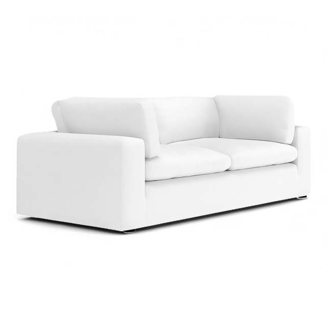 Bloom 3 Seater Sofa White