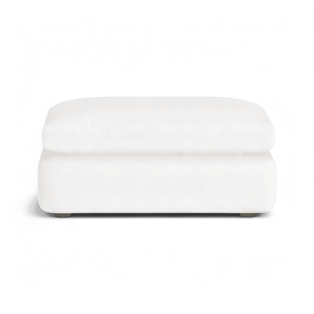 Bloom Ottoman White