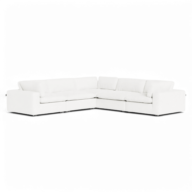 Bloom Sectional Modular Sofa White