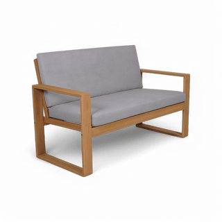 Bocay Outdoor 2 Seater Sofa Light Gray