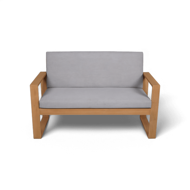 Bocay Outdoor 2 Seater Sofa Light Gray