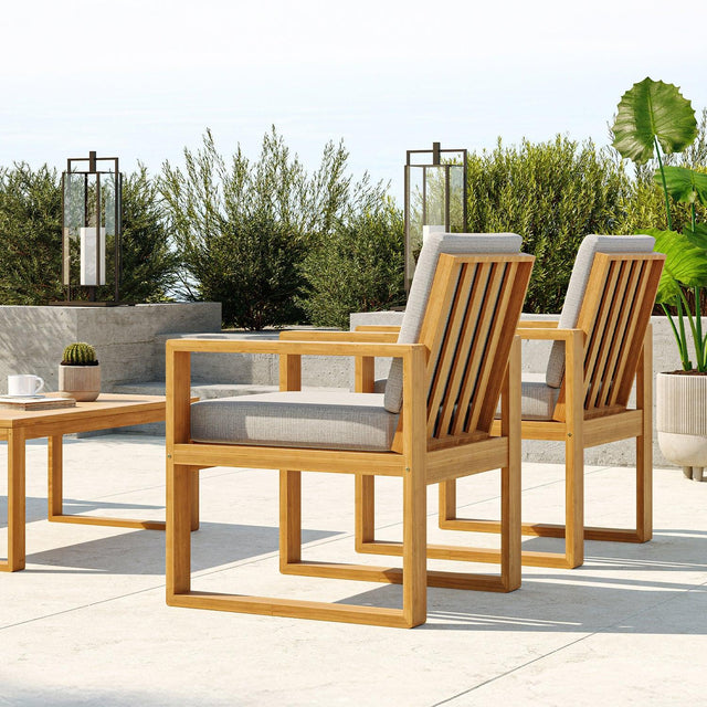 Bocay Outdoor Armchair Light Gray