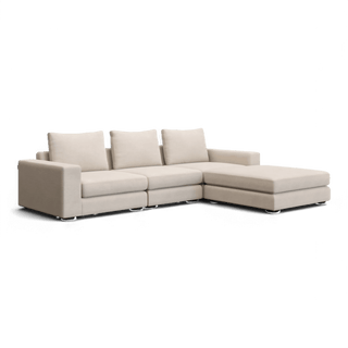 Braxton Sectional Sofa Cream