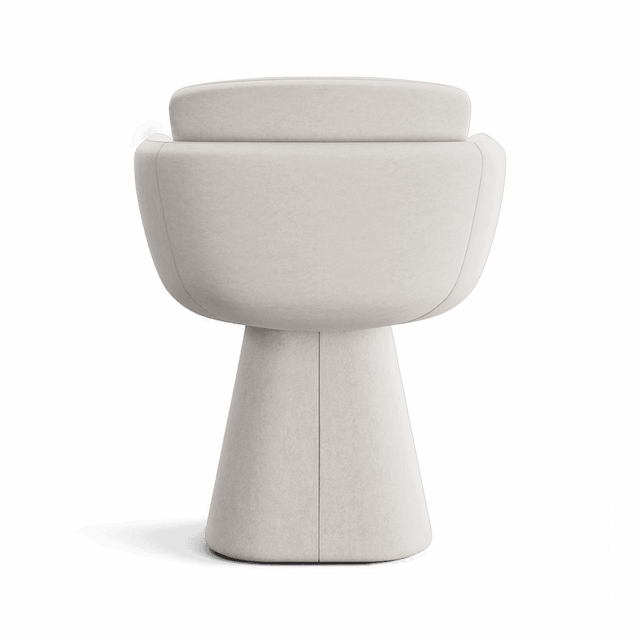 Rune Swivel Dining Chair Beige