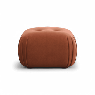 Rune Ottoman Terracotta Velvet