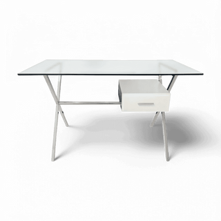 Edison Office Desk White