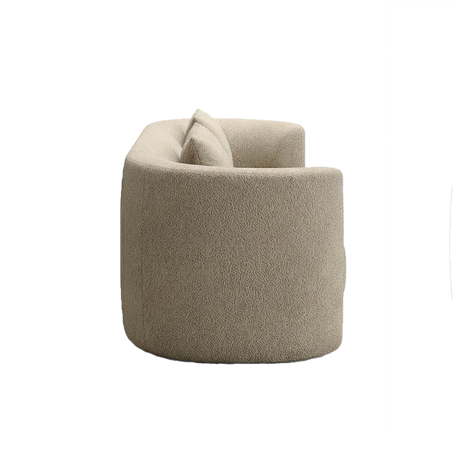 Elora 3 Seater Sofa Greige Boucle