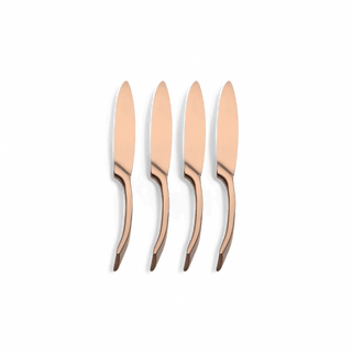 Forma Silverware Knives Pink Gold
