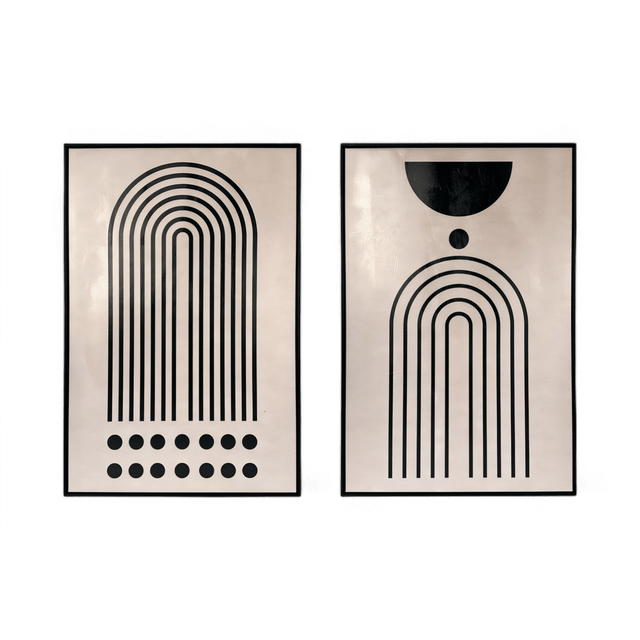 Gentle Contours 32" x 48" (Set of 2)
