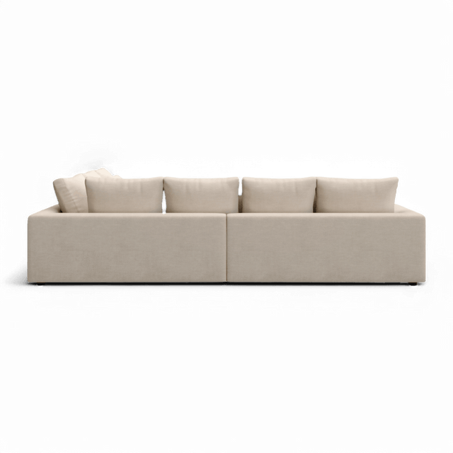 Gianni Sectional Sofa Cream