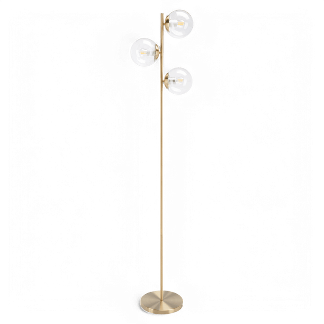 Glow Floor Lamp Antique Gold