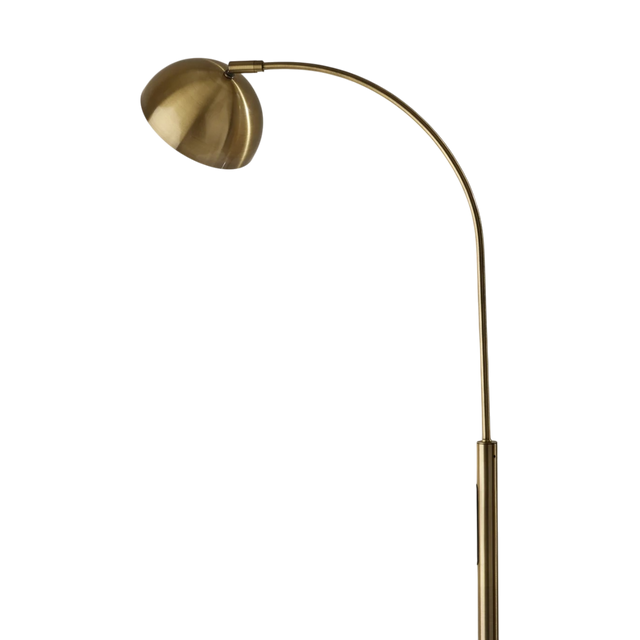 Vane Led Arc Floor Lamp
