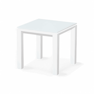 Isa Outdoor Side Table White