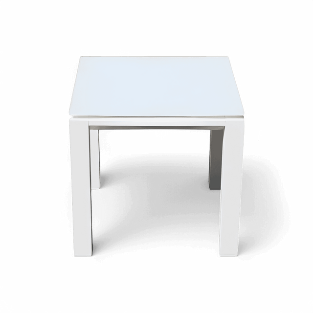 Isa Outdoor Side Table White