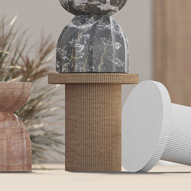 Isabella Microciment Side Table