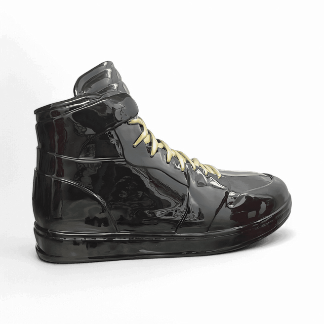 Jordan Sculpture Black & Gold