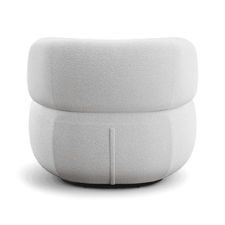 Lilo Swivel Lounge Chair White Boucle
