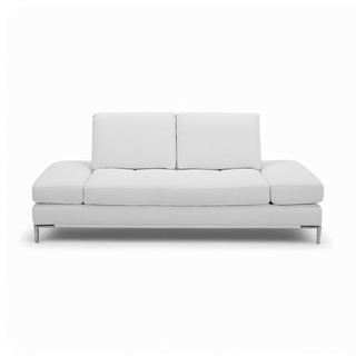 Livio 2 Seater Sofa White