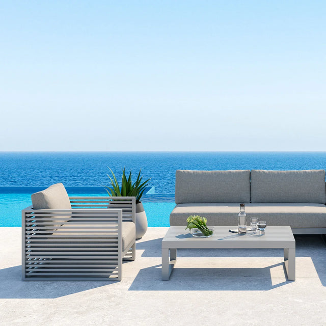 Mallorca Outdoor Armchair Gray