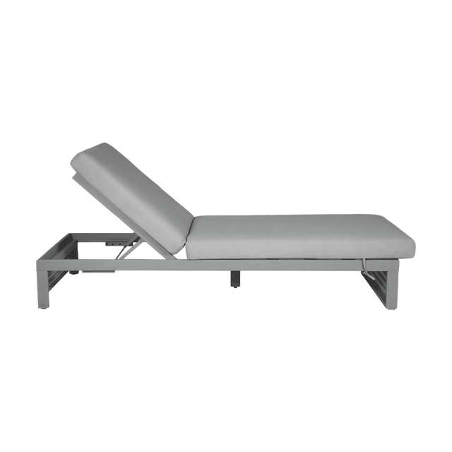 Mallorca Outdoor Lounger Gray