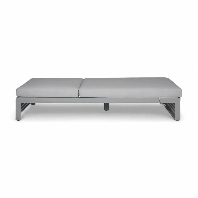 Mallorca Outdoor Lounger Gray