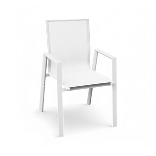 Malta Outdoor Dining Set White