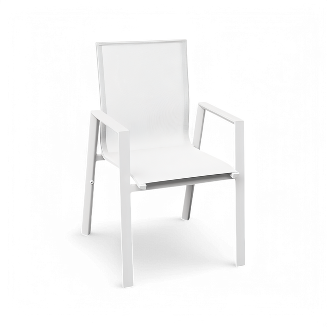 Malta Outdoor Dining Set White