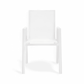 Malta Outdoor Dining Chair White