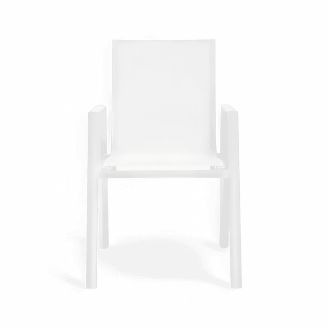 Malta Outdoor Dining Chair White