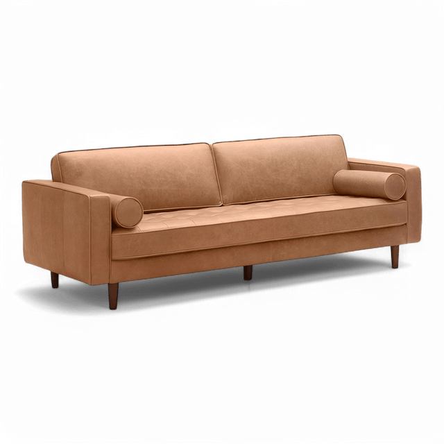Marvin 3 Seater Sofa Tan