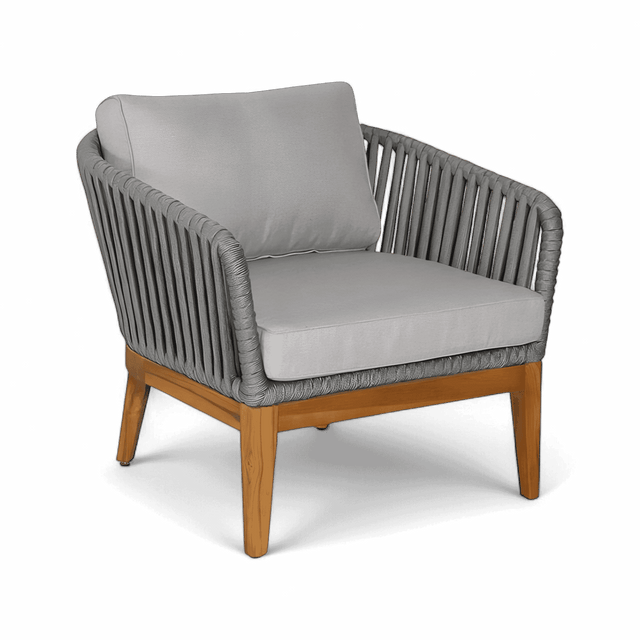 Maui Outdoor Armchair Light Gray