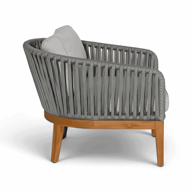Maui Outdoor Armchair Light Gray