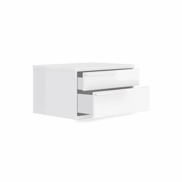 Monarch Nightstand White Left