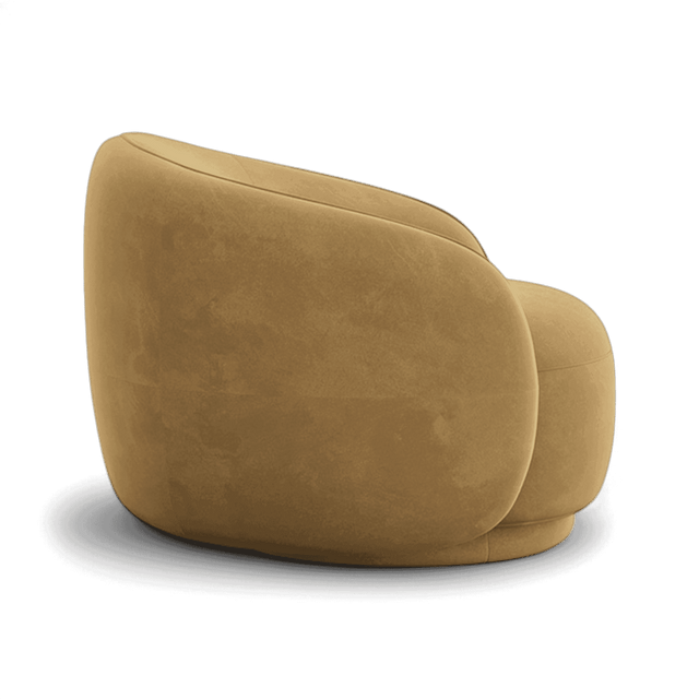 Nido Lounge Chair Camel Velvet | Modani x Kobi Karp Limited Edition