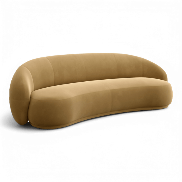 Nido Sofa Camel Velvet | Modani x Kobi Karp Limited Edition