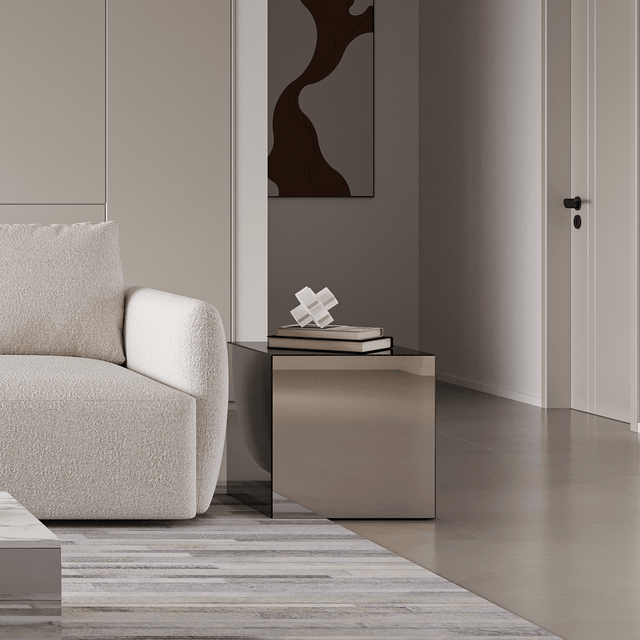 Ora Side Table Silver