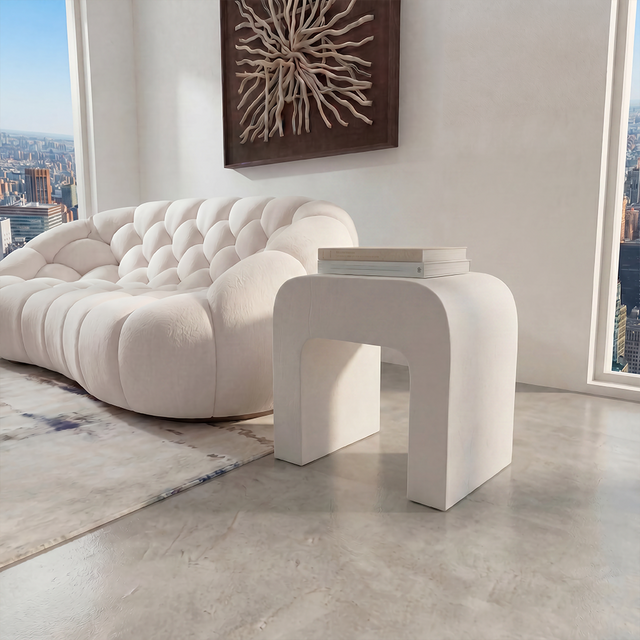 Osna Side Table Alabaster
