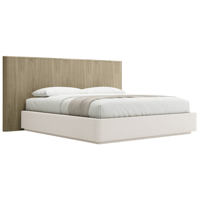 Oxford Bed Greige Oak
