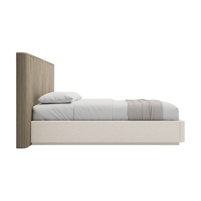Oxford Bed Greige Oak