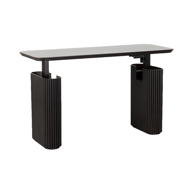 Oxford Desk Black Wood