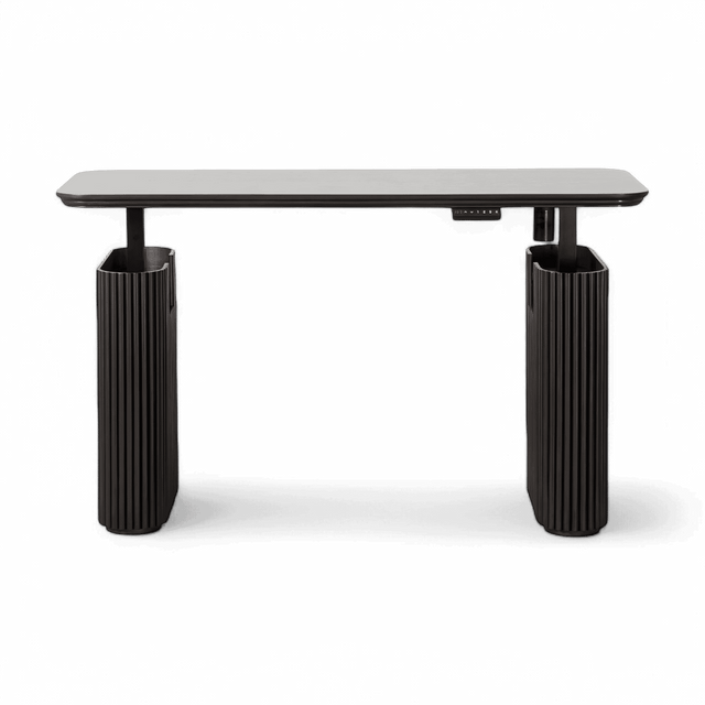 Oxford Desk Black Wood